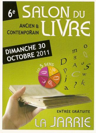 Salon du livre La Jarrie 30/10/2011