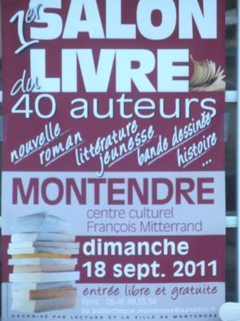 Salon du livre Montendre 18/09/2011